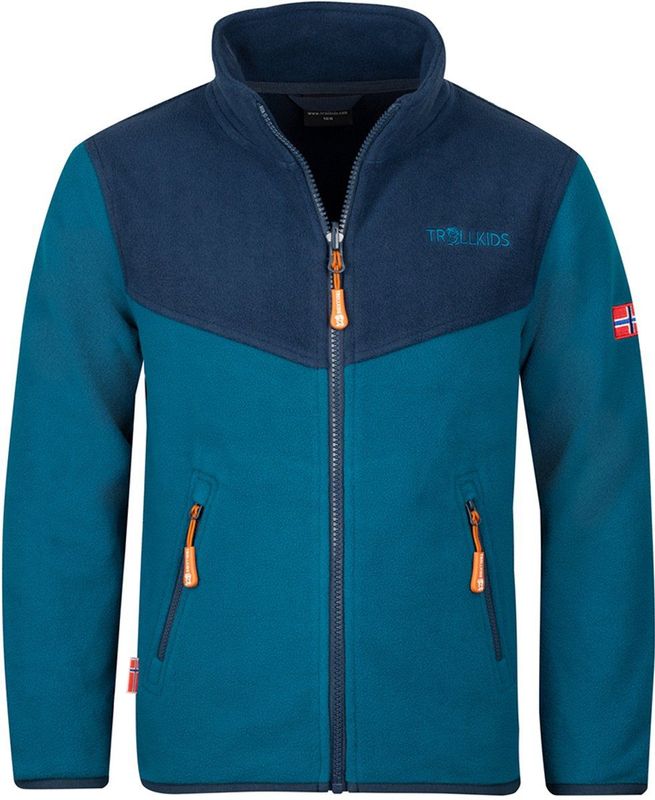 Trollkids Kids Oppdal Jacket XT Fleecevest (Kinderen |blauw)