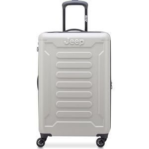 Jeep Koffer Medium 68 cm Expandable Grey Drizzle