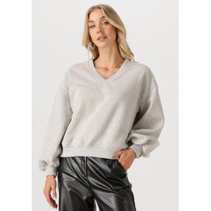 Ydence - Kyomi - Sweater - Lichtgrijs - Dames