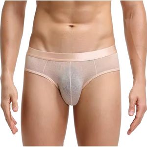 Heren Slip - Lichtroze - Sexy Mesh Design - Ondergoed