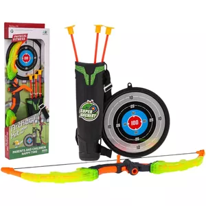 DeAO Pijl-en-boogset Voor Kinderen Met LED-verlichting – 2 Bogen, 20 Pijlen, 3 Soorten Doelen