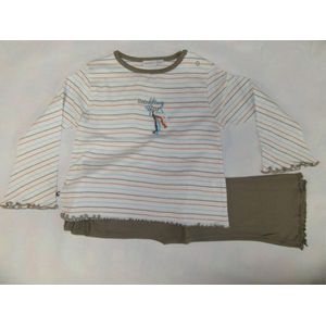 Wiplala - Pyjama - Katoen - Meisje - Streepje - Twinkling star - 8 jaar  128
