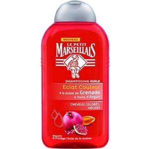 2x Le Petit Marseillais shampoo Granaatappel argan gekleurd haar 250ML