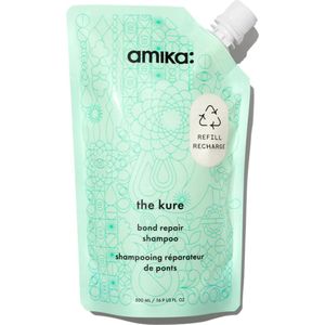Amika The Kure Bond Repair Shampoo 500ml - Normale shampoo vrouwen - Voor Alle haartypes