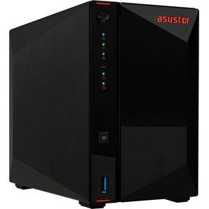 Asustor Nimbustor 2 AS5202T NAS Desktop Intel® Celeron® J4005 2 GB DDR4 0 TB ADM Zwart