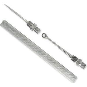 Rojafit - Professioneel - Beautysalon - Dubbelinstrument - Comedonenbehandeling - Precisielancet & Lus - RVS