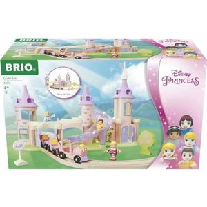 DISNEY Brio Circuit Château Princesses - Doos 18 stuks - Houten treincircuit - Ravensburger - Vanaf 3 jaar - 33312