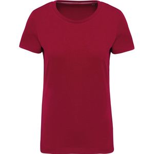 Kariban Vintage dames-t-shirt met korte mouwen KV2107 - Vintage Dark Red - XL