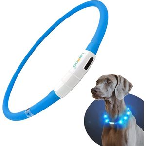 Honden licht – Hondenhalsband met licht – Hondenlicht - Hond uitlaten – Hondenlamp