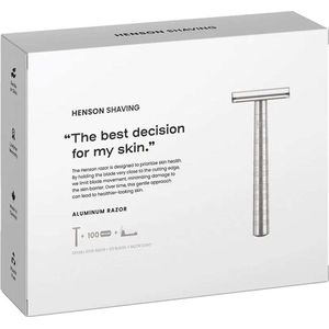 Henson - Safety Razor AL13 - Mild - Scheermes - Aircraft Aluminium