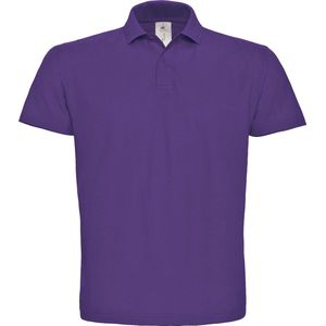 Unisex Polo 'ID.001' Paars merk B&C Collectie maat XL