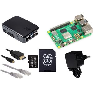 Raspberry Pi 5 - 8Gb - Starterpack - Zwart