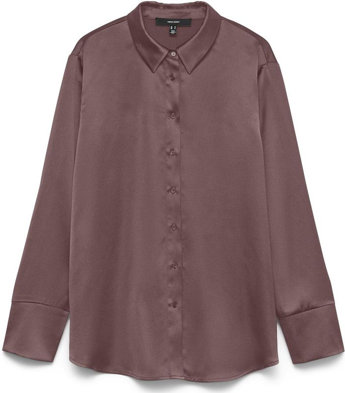 Vero Moda - Vmsesil Ls Classic Shirt - Blouse - Rose Brown