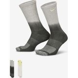 Nike Everyday Plus Cushioned Crew Sock - 2-Pack - Multi Color Groen - 46-50