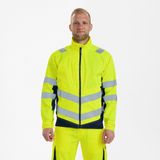 Engel Safety Light - Werkjack - Hi-vis Yellow / Blue Ink - Fluorescerend - EN ISO 20471 Klasse 2