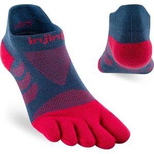 Injinji - Dames Ultra Run No-Show - Sokken - Berry