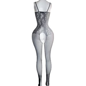 BamBella ® - Panty pak -Onesize - body suit - Dames - Onesize - Erotische jumpsuit van kant lingerie zwart