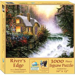 River's Edge Sunsout - 1000 stukjes - Legpuzzel