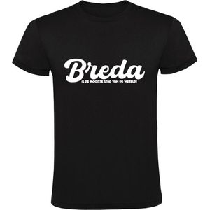Breda is de mooiste stad van de wereld! Heren T-shirt | Breda
