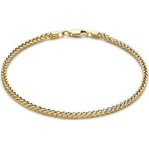 Isabel Bernard - Aidee Sharla - Armband - 14 Karaat Goud - 18.50 CM