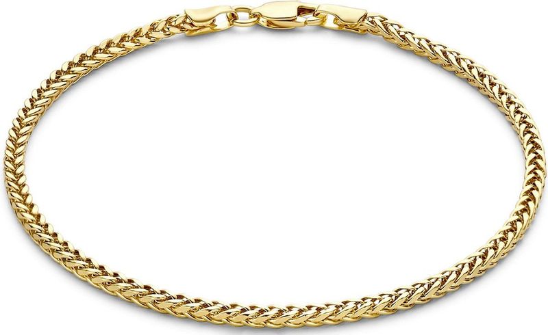 Isabel Bernard - Aidee Sharla - Armband - 14 Karaat Goud - 18.50 CM