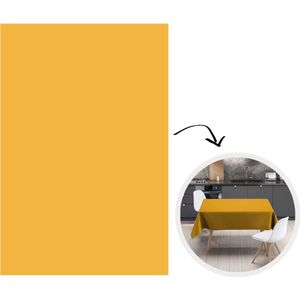 Tafelkleed - Tafellaken - 180x260 cm - Okergeel - Herfst - Interieur - Binnen en Buiten