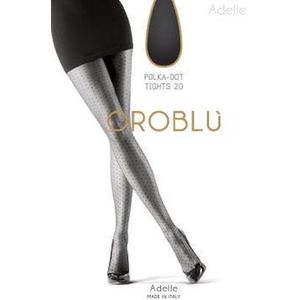 Panty Oroblu adelle fashion 20 den-Blauw-L