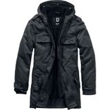 Brandit - BW Parka Forest - Parka - Zwart - Polyester
