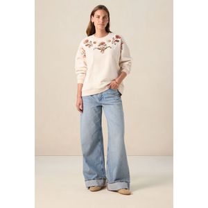 Sissy-Boy - Sweater - Beige - Met Embroidery