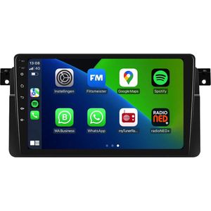 2025 Model > BMW 3-Serie E46 | Android 14.0 | Navigatie Systeem | Apple CarPlay & Android Auto | 1998 – 2006 | Navigatie, Radio, DAB+, FM en meer!