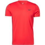 Reebok - Identity Classics - T-shirt - Rood - Korte Mouwen