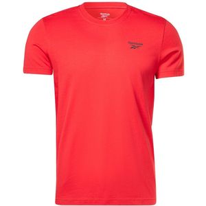 Reebok - Identity Classics - T-shirt - Rood - Korte Mouwen
