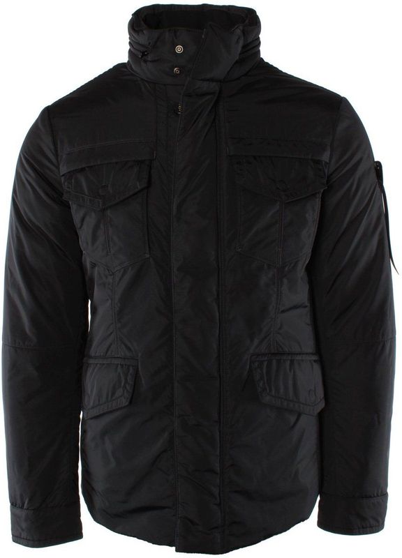 Peuterey - Stripes Oxford Light Jacket - Tussenjas - Blauw - Katoen