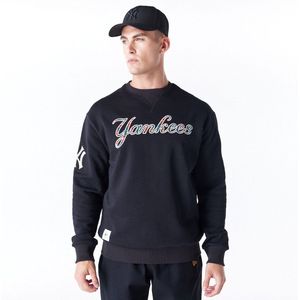 New York Yankees - Sweatshirt - Zwart - Tartan Infill