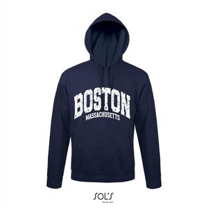 Hoodie 3-213 Brooklyn New York - Navy, xS