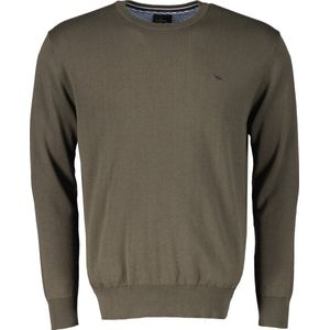 Jac Hensen Pullover - Modern Fit - Groen - 4XL Grote Maten