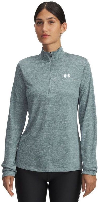 Under Armour - Longsleeve Tech 1/2 Zip-Twist - Blauw