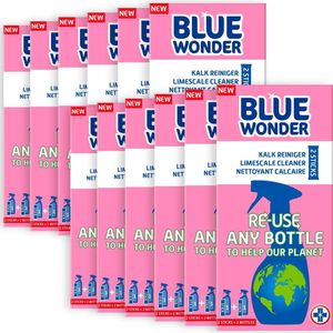 12x Blue Wonder Herbruikbare Sticks Kalk Reiniger 2 stuks