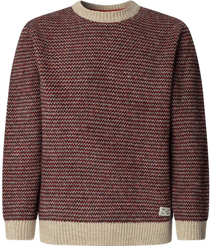 Pepe Jeansvoor mannen. PM509786 Daxton T-shirt rood (L), Casual, Katoen, Korte mouwen