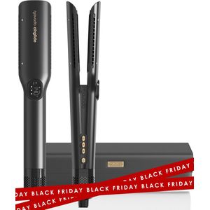 Navado Airglide Airstraight - Stijltang Wet-to-Dry - Föhn & Stijltangen 2-in-1 - Coldshot - Alternatief - Dupe - Haardroger - Stoomstijltang