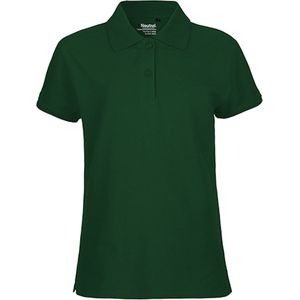Ladies Classic Polo met korte mouwen Bottle Green - XL