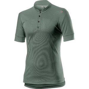 Castelli Casual Polo Heren Groen - CA Tech Polo Sage Green - XXL