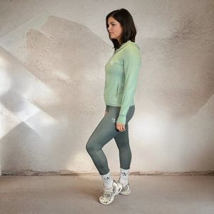 YV SPORT Sportsokken - Katoen en polyester - Crew sokken van premium kwaliteit - Fitness sokken - Witte sokken - Elastisch en comfortabel - Ondersteunend - Snel drogend - 3 paar - Maat 38-42