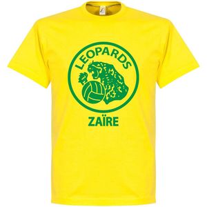 Zaire Leopards T-Shirt - Geel - L