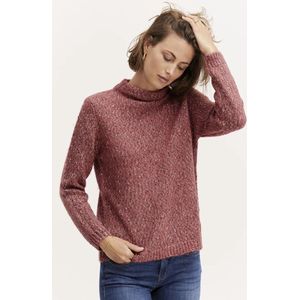 Fransa FRSPOT PU 1 Dames Trui - Baroque Rose Mix - Maat M