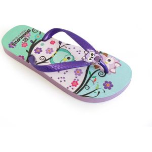 Brasileras Slippers Kinderen- Paars- 27/28