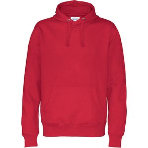 Cottover HOODIE MAN - GOTS GECERTIFICEERD 141002 - Rood - 4XL