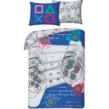 Playstation Dekbedovertrek - Eenpersoons - 140 x 200 + 70 x 90 cm - Katoen