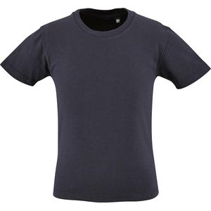 SOLS Childrens Kids Milo Organic T-Shirt (Franse marine)