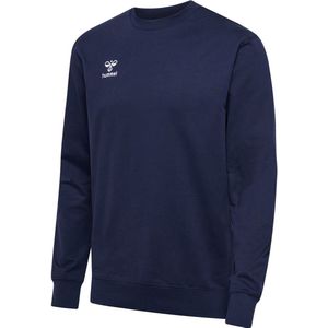Hummel - Go 2.0 - Sweatshirt - Zwart - 80% Biologisch Katoen, 20% Gerecycled Polyester